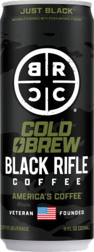Black Rifle Coffee Company® Just Black® Cold Brew Can