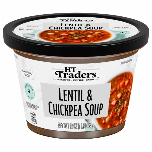 HT Traders Lentil & Chickpea Soup 16 oz
