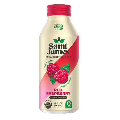 Saint James Organic Black Tea Red Raspberry