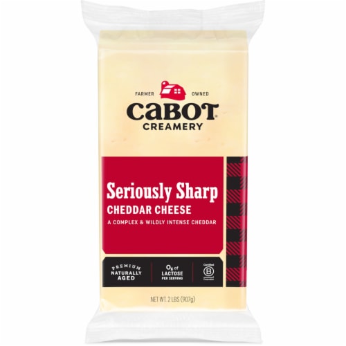 Cabot Creamery Bar Seriously Sharp Cheddar Cheese