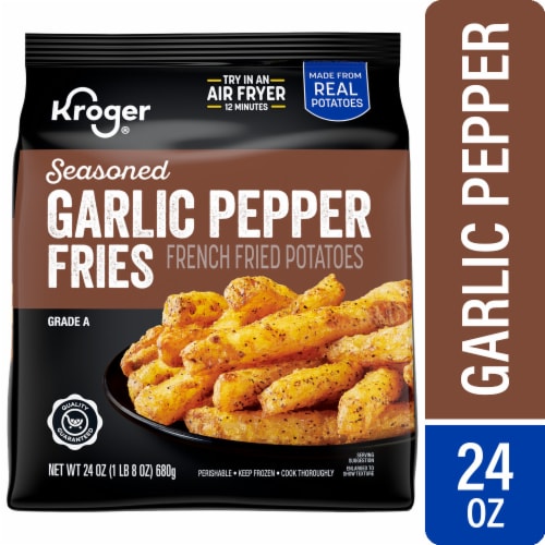 Kroger® Seasoned Garlic Pepper Frozen French Fries