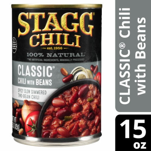 Stagg® Classic® Chili with Beans, 16g (22% daily value) Protein Per Serving
