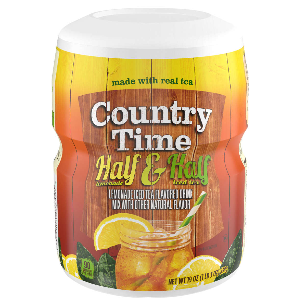 Half & Half Lemonade Iced Tea Naturally Flavored Powdered Drink Mix