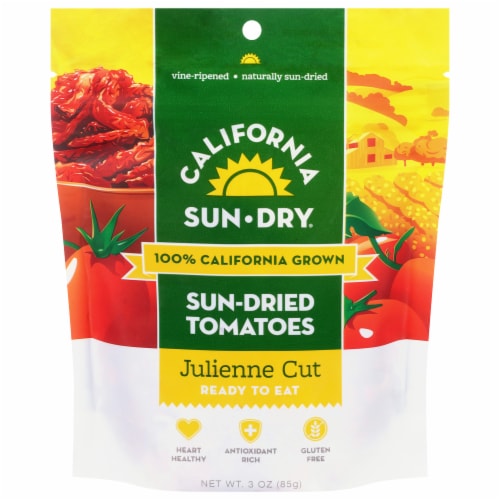 California Sun Dry Sun-Dried Julienne Cut Tomatoes