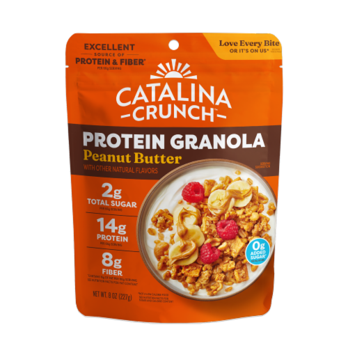 Catalina Crunch Protein Granola, Peanut Butter, 8 oz