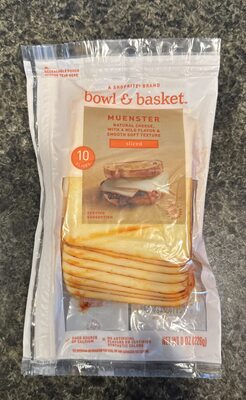 Bowl & Basket Muenster Cheese Sliced