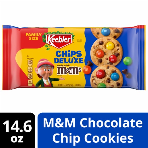 Keebler Chips Deluxe Cookies Made with M&M’s Family Size