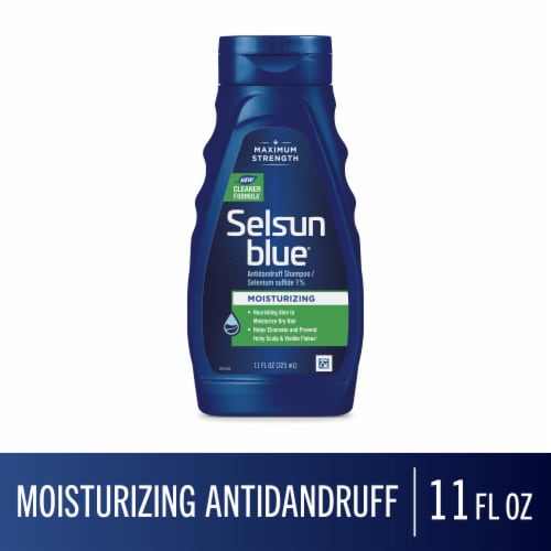 Selsun Blue Maximum Strength Antidandruff Shampoo Moisturizing with Selenium Sulfide