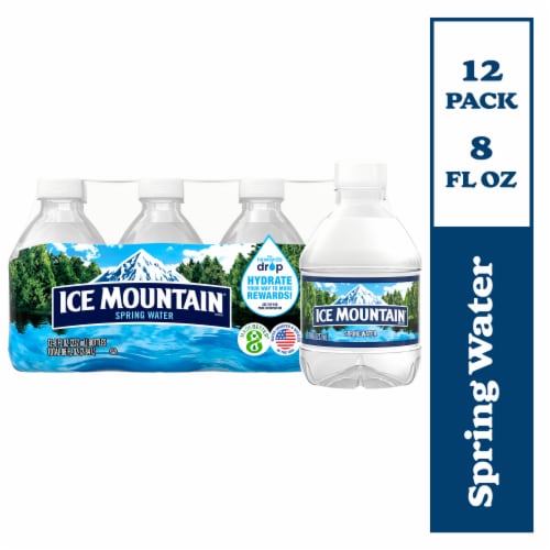 Ice Mountain 100% Natural Spring Bottled Water