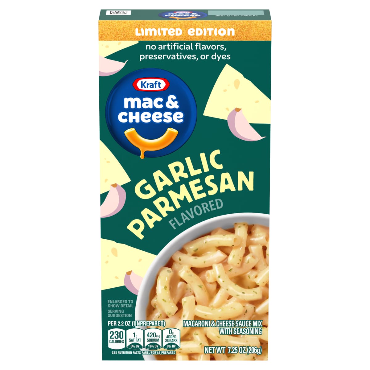 Garlic Parmesan Flavored Mac & Cheese Macaroni and Cheese Sauce Mix