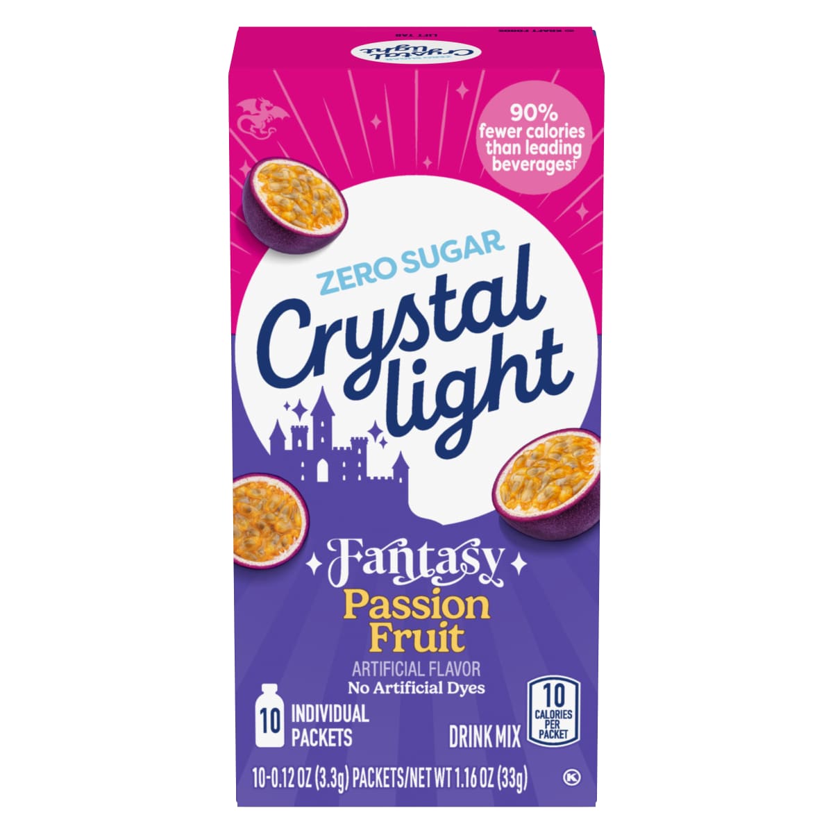 Zero Sugar Passion Fruit Powdered Drink Mix
