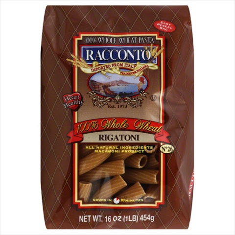 Racconto Whole Wheat Rigatoni 16oz