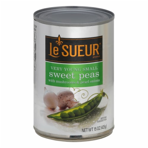 Le Sueur Very Young Small Sweet Peas with Mushrooms & Pearl Onions, Gluten-Free