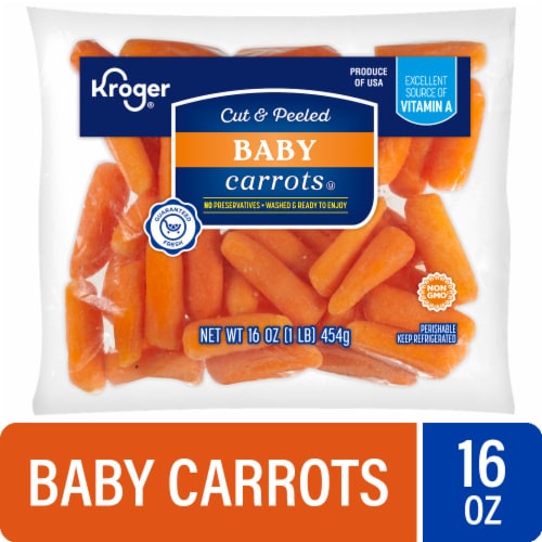 Harris Teeter Farmers Market Peeled Baby Carrots Bag