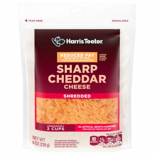 Harris Teeter® 2% Milk Reduced Fat Sharp Cheddar Shredded Cheese