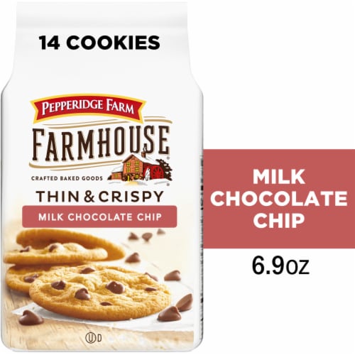 Pepperidge Farm Farmhouse® Thin & Crispy Milk Chocolate Chip Cookies