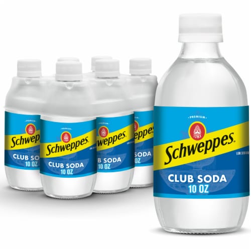 Schweppes Club Soda Bottles