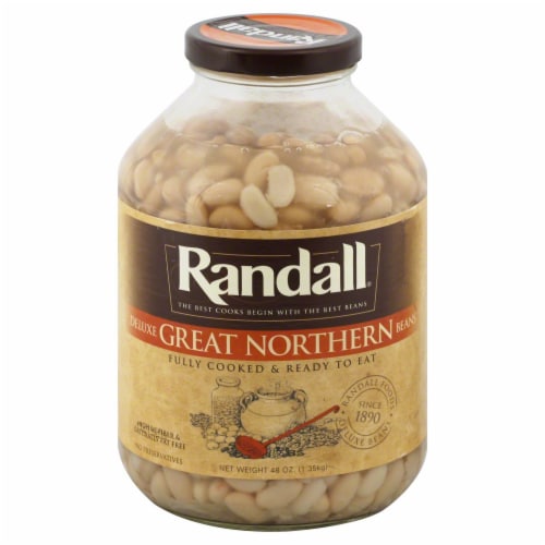 Randall® Fully Cooked Deluxe Great Northern Beans Jar
