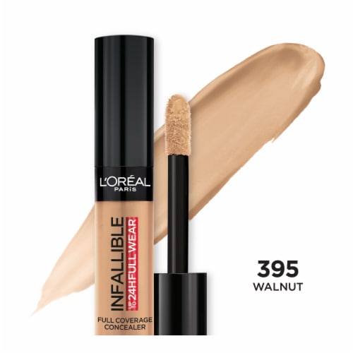 L'Oreal Paris Infallible Concealer Full Wear Full Coverage Waterproof 395 Walnut