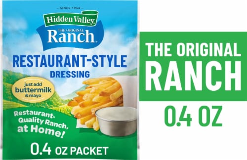 Hidden Valley Restaurant-Style Ranch Salad Dressing and Seasoning Mix Packet