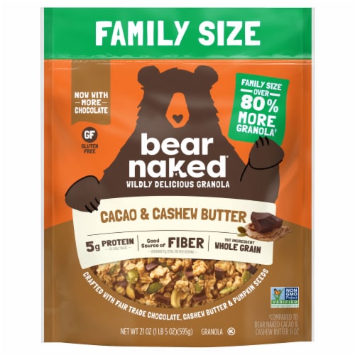 Bear Naked® Cacao & Cashew Butter Crunch Granola