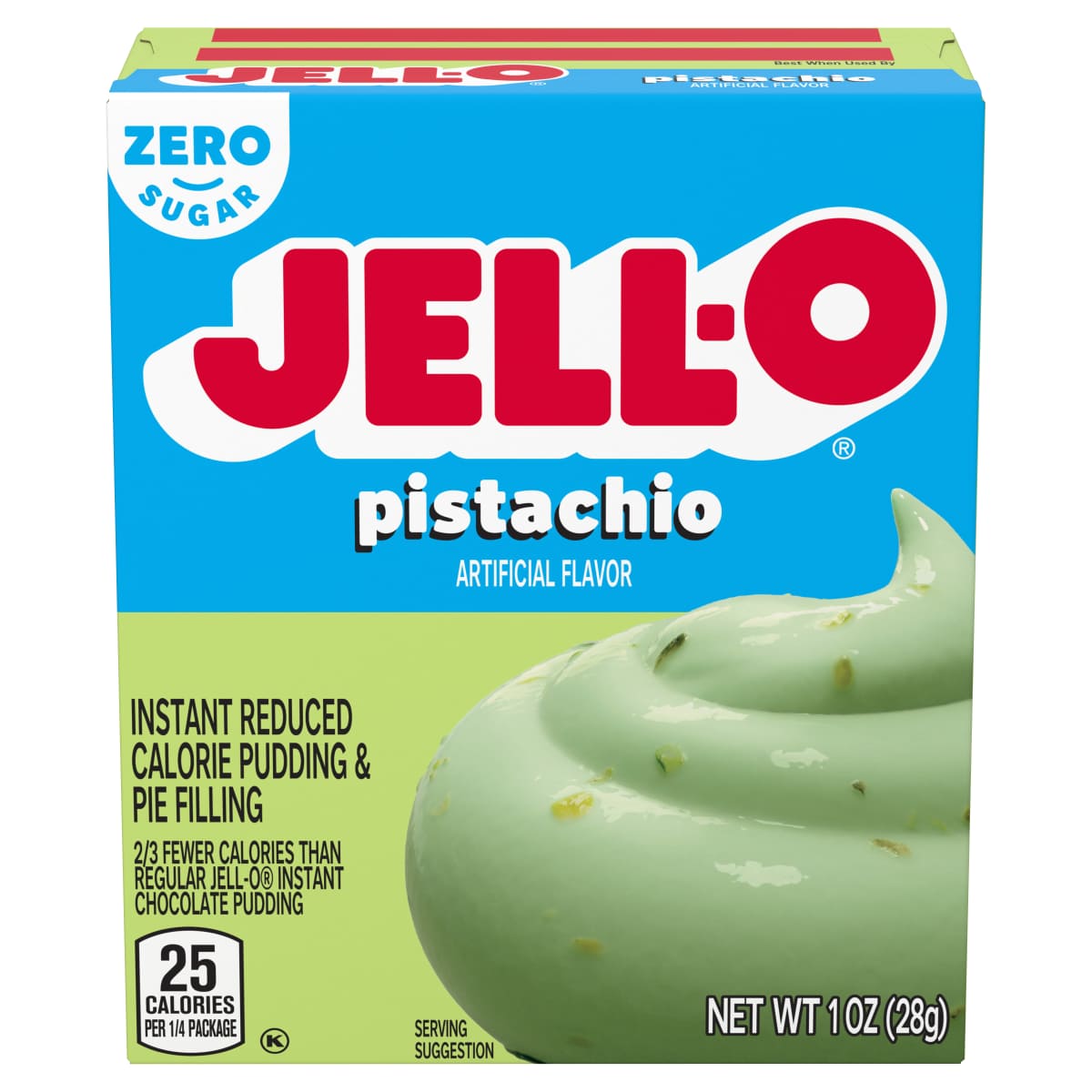 Zero Sugar Pistachio Flavor Instant Pudding & Pie Filling