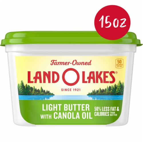 Land O Lakes Light Butter with Canola Oil Tub