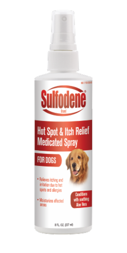 Sulfodene Hot Spot & Itch Relief Medicated Spray for Dog 8oz