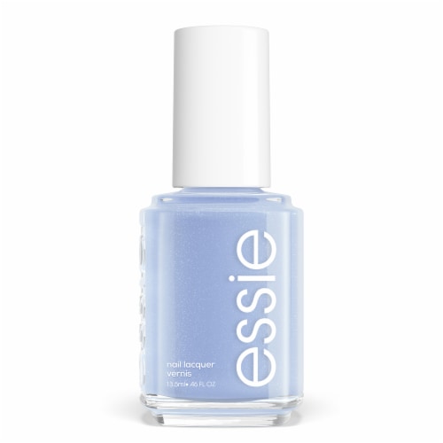 essie salon-quality nail polish, vegan, cornflower blue, Bikini So Teeny, 0.46 fl oz