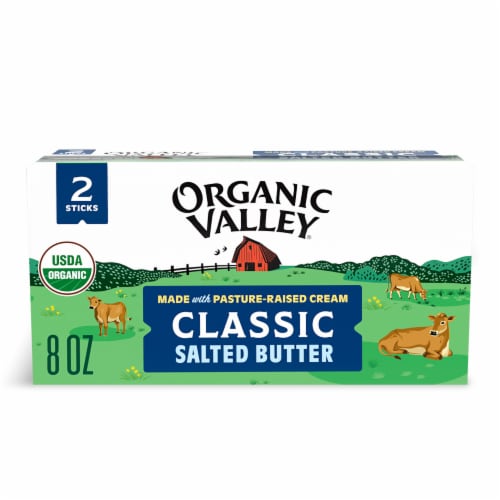 Organic Valley® Salted Organic Butter, 8 oz