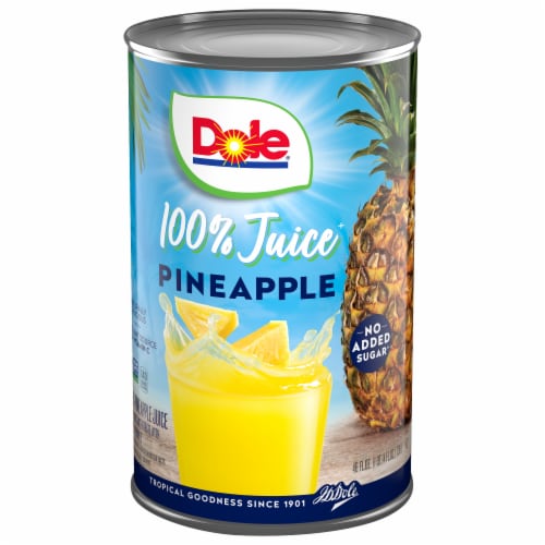 Dole® 100% Pineapple Juice with Vitamin C Can