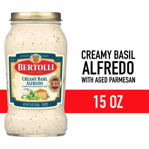 Bertolli® Creamy Basil Alfredo with Aged Parmesan Pasta Sauce