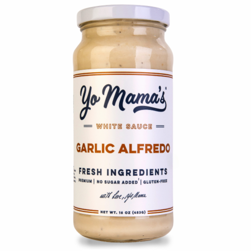 Yo Mama's® Roasted Garlic Alfredo Sauce