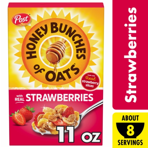 Honey Bunches of Oats with Strawberries Cereal