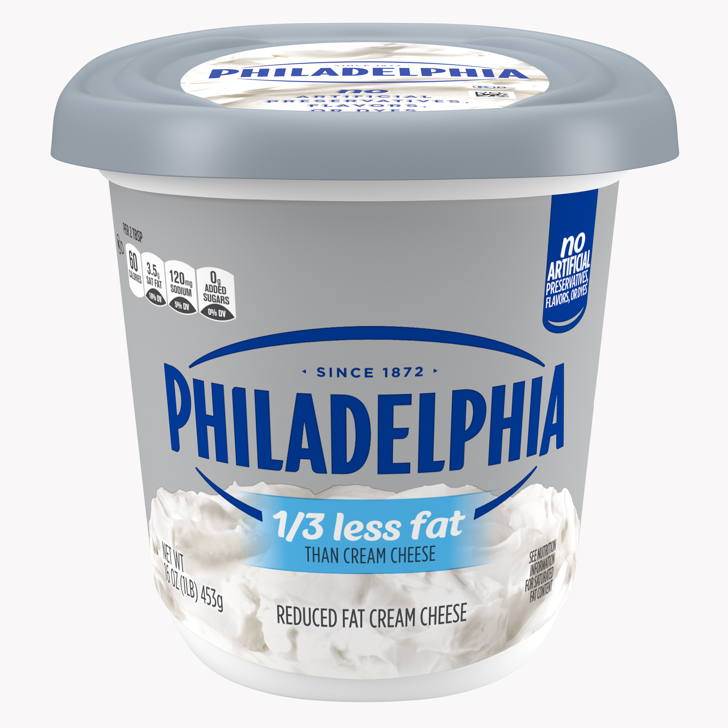 Reduced Fat Cream Cheese Spread with a Third Less Fat