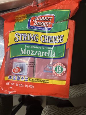 Market Basket Mozzarella String 16oz
