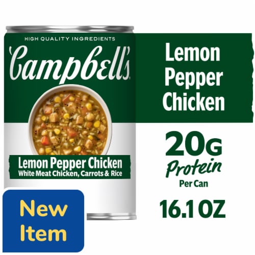 Lemon Pepper Chicken Soup