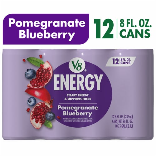 V8 Energy® Pomegranate Blueberry Energy Drink Cans
