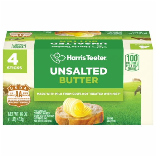 Harris Teeter® Unsalted Butter Quarters
