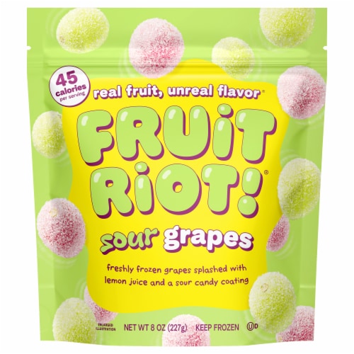 Fruit Riot!® Sour Grapes Frozen Fruit Candy