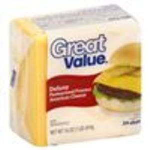Great Value Deluxe American Slices 16 oz