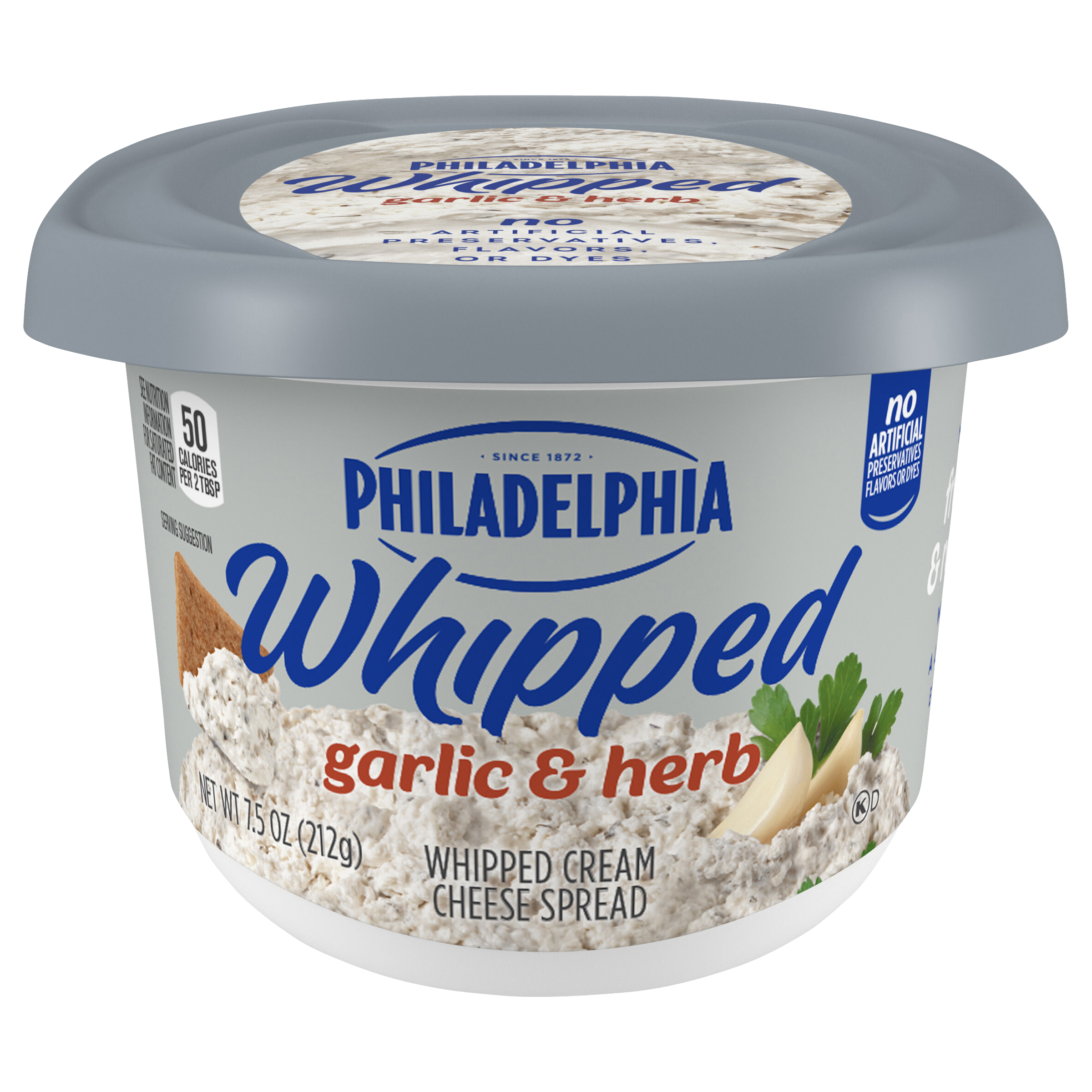 Garlic & Herb Whipped Cream Cheese Spread