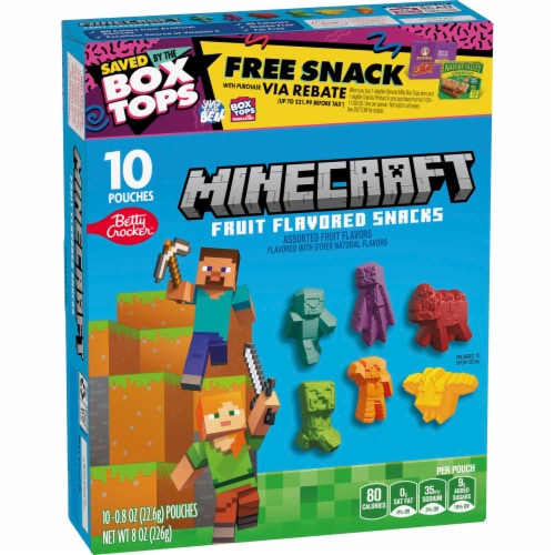 Minecraft Fruit Flavored Snacks