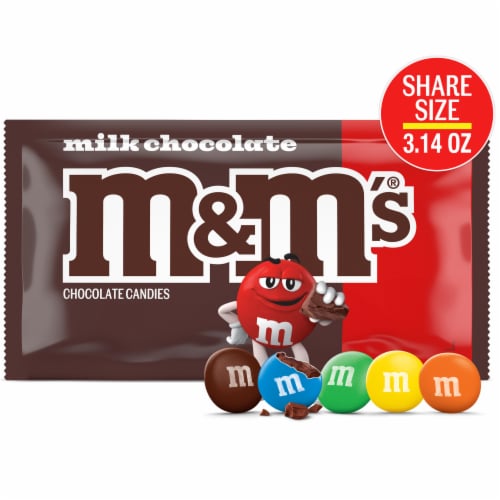 M&M'S Milk Chocolate Candy Share Size Bag