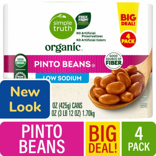 Simple Truth Organic® Low Sodium Pinto Beans BIG DEAL!