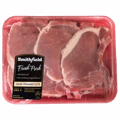 Smithfield Thin Cut Bone-In Center Cut Pork Chops