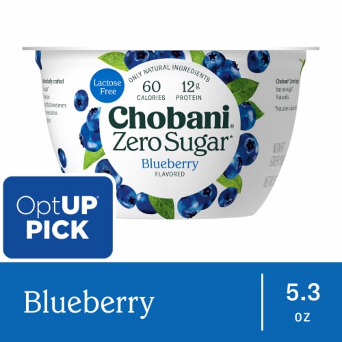 Chobani® Zero Sugar Blueberry Yogurt Cup