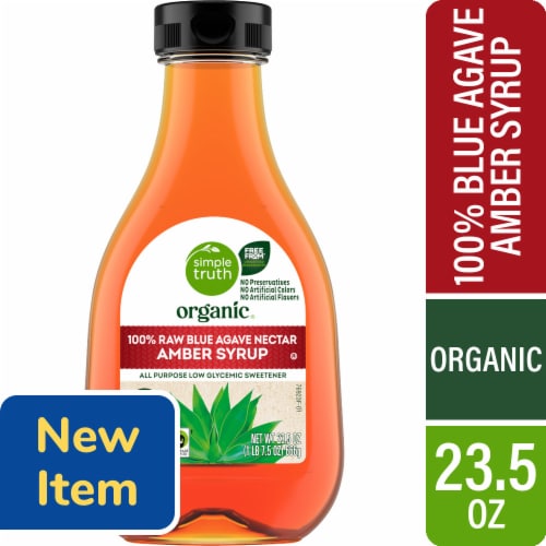 Simple Truth Organic® 100% Raw Blue Agave Nectar Amber Syrup