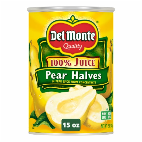 Del Monte Pear Halves in 100% Juice