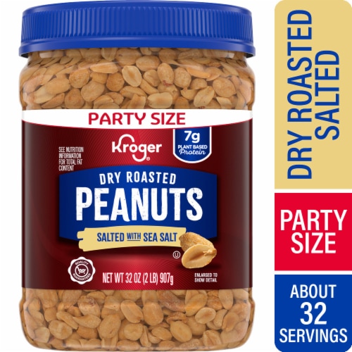 Kroger® Dry Roasted Sea Salted Peanuts